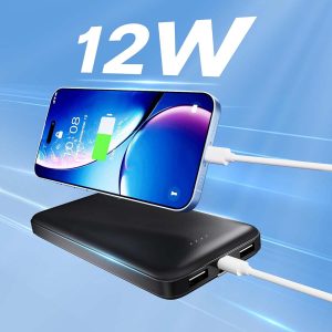 SAMKE 10000mAh Dual USB Portable Charger