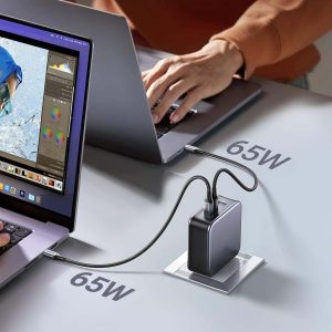 SAMKE 140W USB C PD3.1 PPS 3-Port Charger