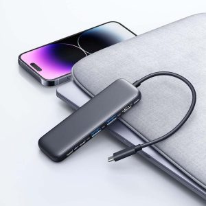SAMKE USB-C Hub (5-in-1) with 4K HDMI Display