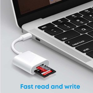 SAMKE USB C SD Card Reader Adapter