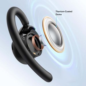 SAMKE Open-Ear Headphones, Adjustable Ear Hooks