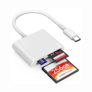 USB C SD Card Reader for iPhone 15/iPad/Mac
