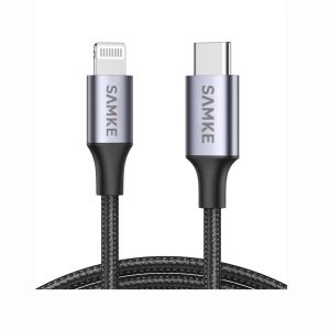 SAMKE USB C to Lightning Cable 6FT